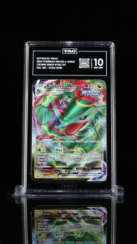 Rayquaza VMAX 102/159 (TAG 10) Crown Zenith 2023 Pokémon SWSH