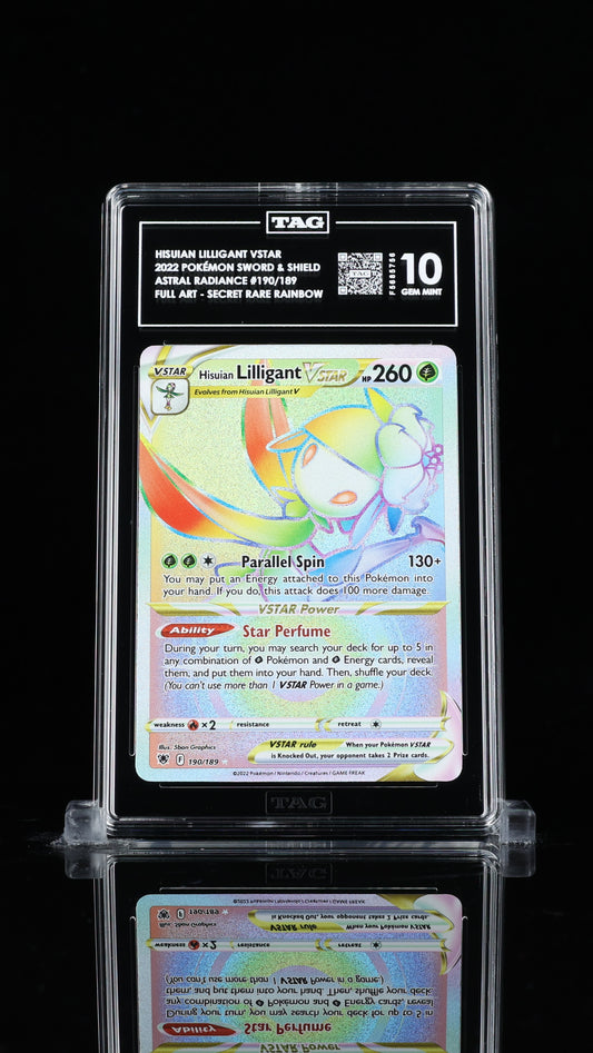 Hisuian Lilligant VSTAR 190/189 (TAG 10) Astral Radiance 2022 Pokémon SWSH