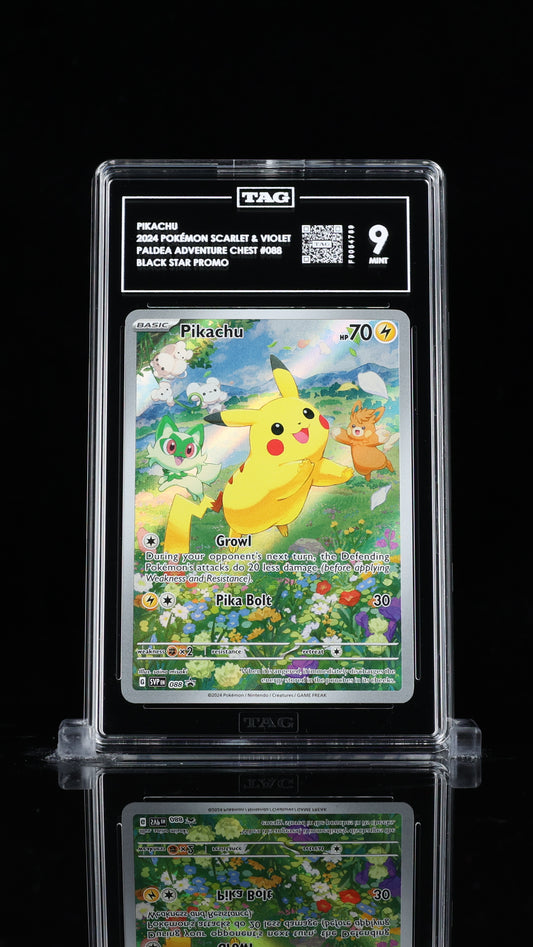 Pikachu Promo (TAG 9)  2024 Pokémon SV Black Star Promos