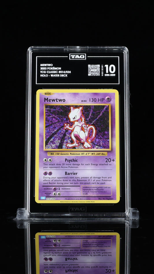 Mewtwo 014/034 (TAG 10)  2023 Pokémon TCG Classic