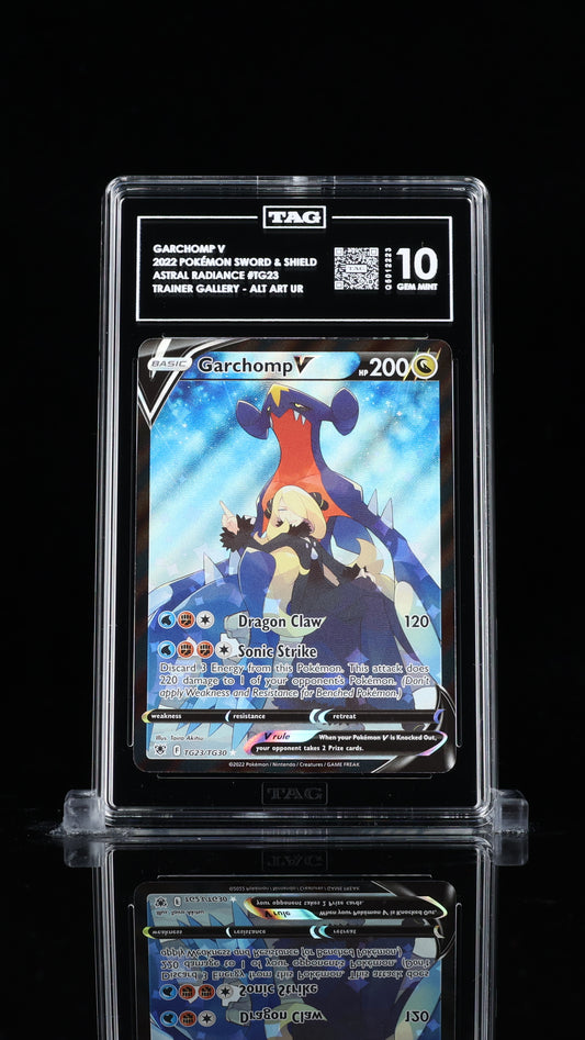 Garchomp V TG23 (TAG 10) Astral Radiance 2022 Pokémon SWSH