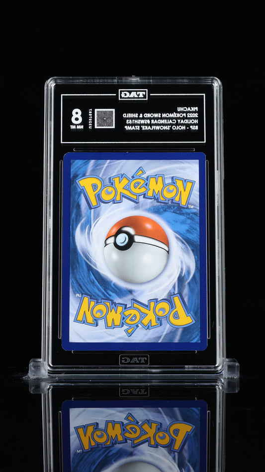 Pikachu SWSH153 (TAG 8) Holiday Calendar 2022 Pokémon SWSH Black Star Promos